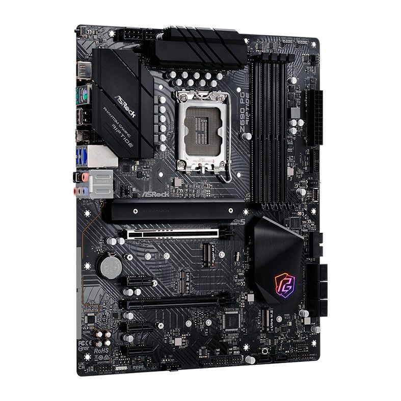 Placa Mae ASRock Z690 PG RIPTIDE, DDR4, Socket LGA1700, ATX, Chipset Intel Z690, Z690 PG RIPTIDE