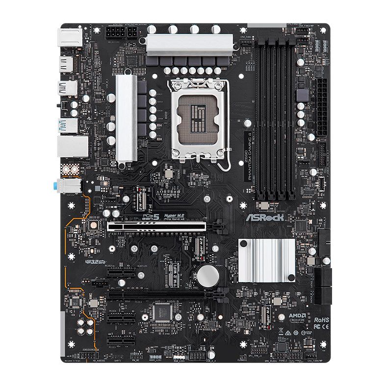 Placa Mae ASRock Z690 Phantom Gaming 4, DDR4, Socket LGA1700, ATX, Chipset Intel Z690, Z690 PHANTOM GAMING 4