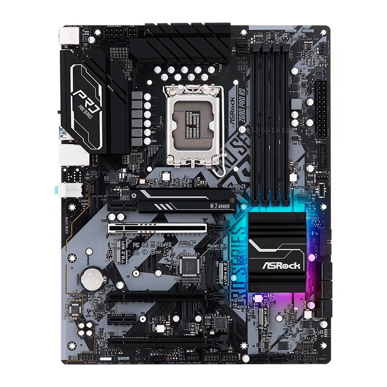 Placa Mae ASRock Z690 PRO RS, DDR4, Socket LGA1700, ATX, Chipset Intel Z690, Z690 PRO RS
