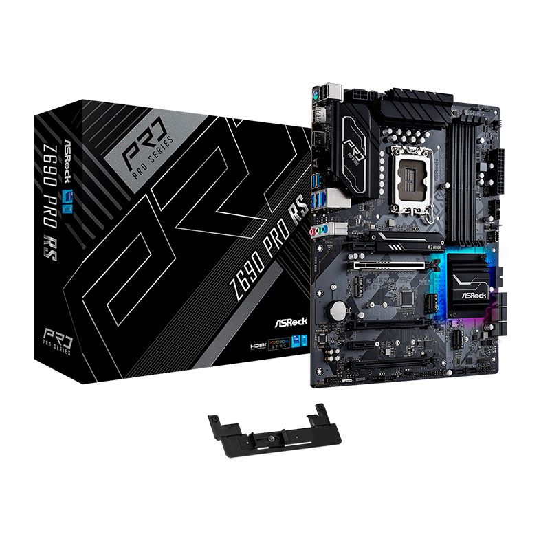 Placa Mae ASRock Z690 PRO RS, DDR4, Socket LGA1700, ATX, Chipset Intel Z690, Z690 PRO RS