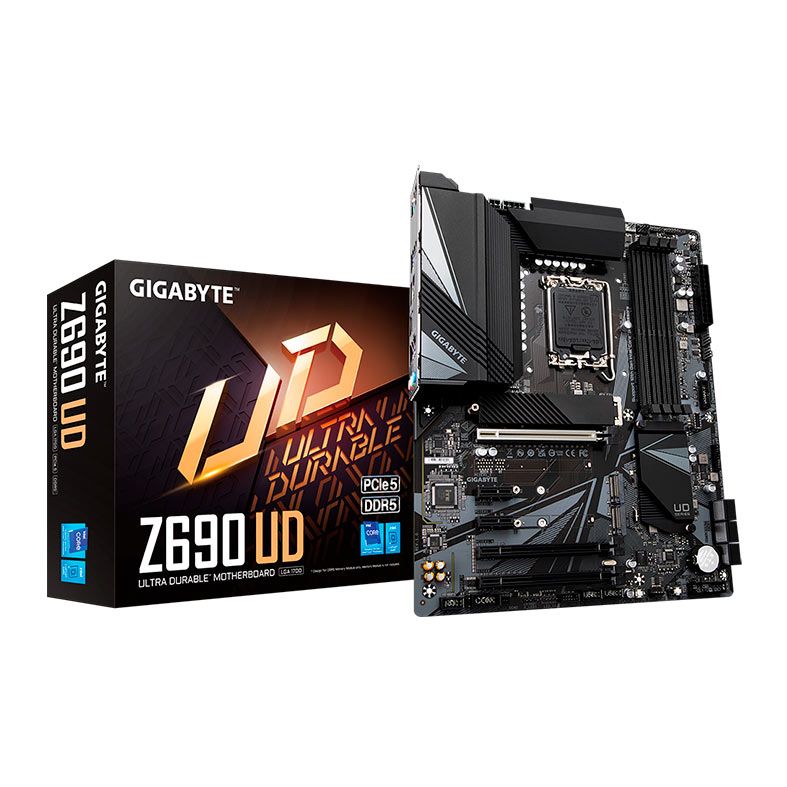Placa Mae Gigabyte Z690 UD, DDR5, Socket 1700, ATX, Chipset intel Z690, Z690-UD