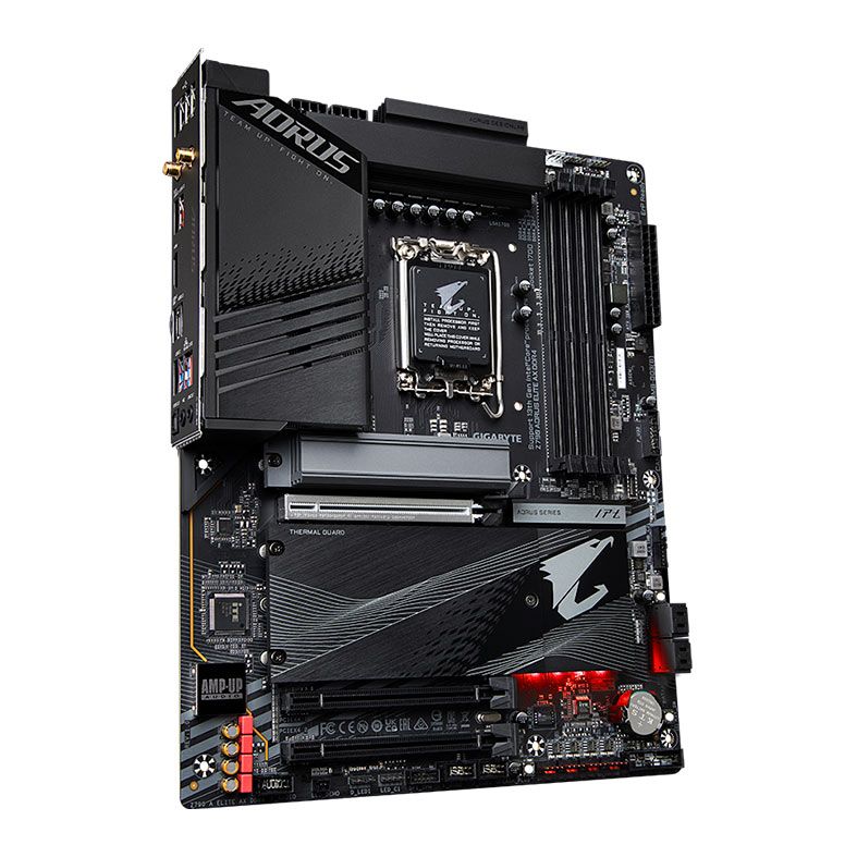 Placa Mae Gigabyte Z790 Aorus Elite AX DDR4, WiFi, Socket LGA1700, ATX, Chipset Intel Z790, Z790-AELITE-AX-DDR4