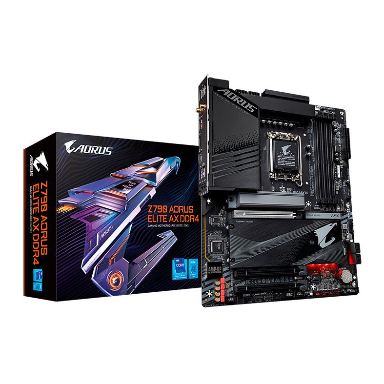 Placa Mae Gigabyte Z790 Aorus Elite AX DDR4, WiFi, Socket LGA1700, ATX, Chipset Intel Z790, Z790-AELITE-AX-DDR4