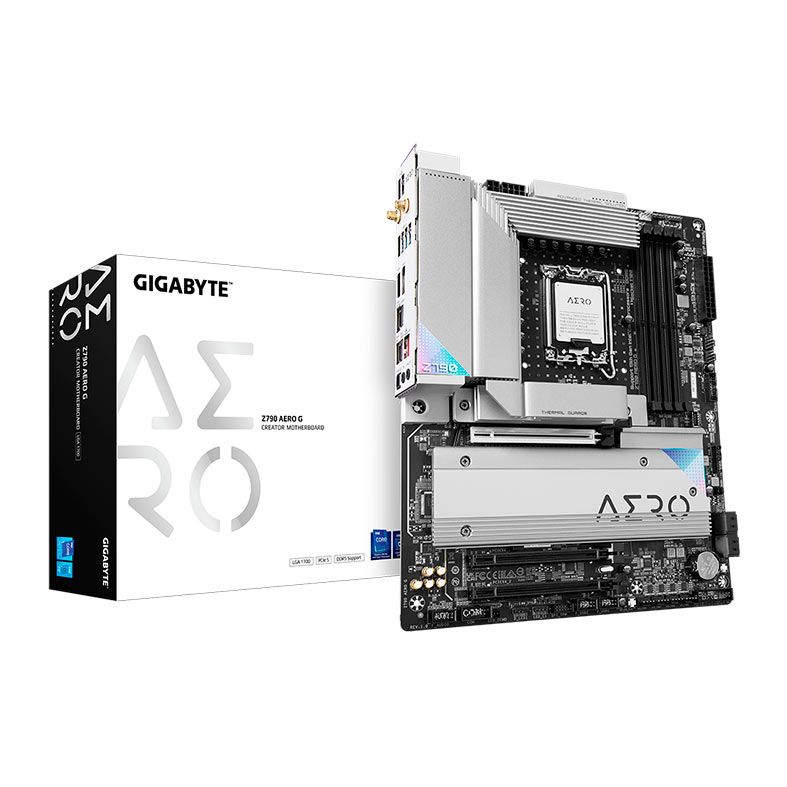 Placa Mae Gigabyte Z790 Aero G, DDR5, Socket LGA1700, ATX, Chipset Intel Z790, Z790-AERO-G
