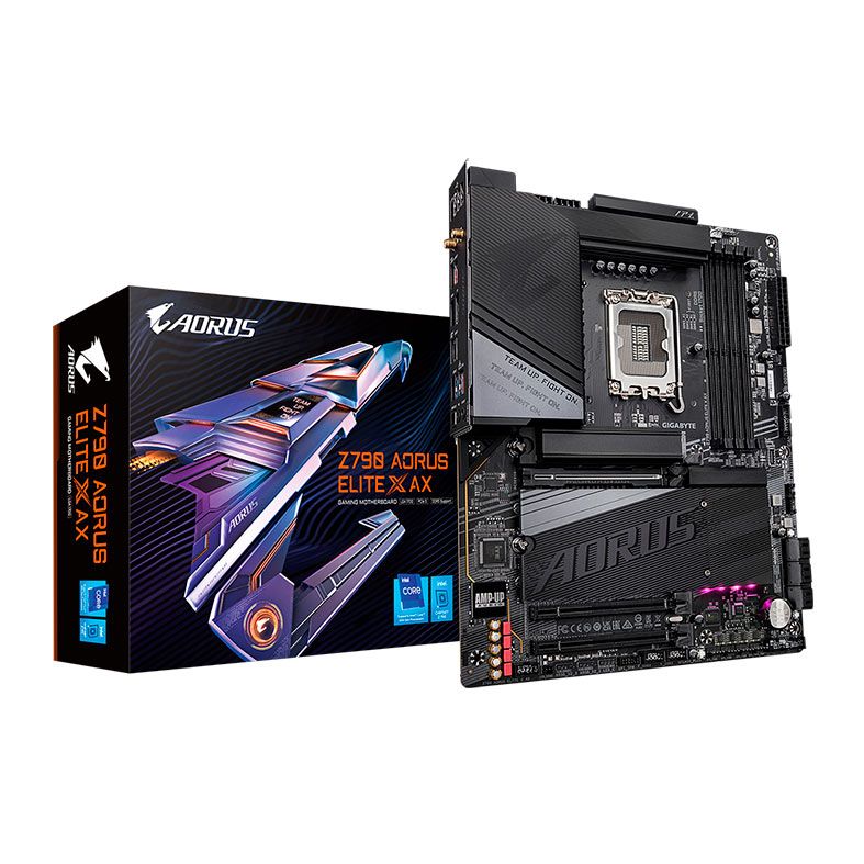 Placa Mae Gigabyte Z790 Aorus Elite X AX, WiFi, DDR5, LGA 1700, ATX, Chipset Intel Z790, Z790-AORUS-ELITE-X-AX