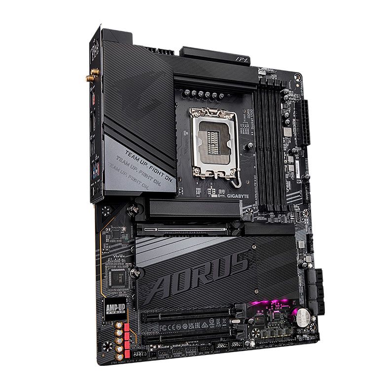 Placa Mae Gigabyte Z790 Aorus Elite X AX, WiFi, DDR5, LGA 1700, ATX, Chipset Intel Z790, Z790-AORUS-ELITE-X-AX