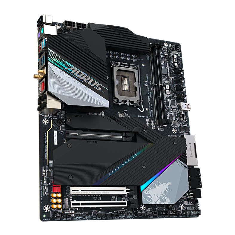 Placa Mae Gigabyte Z790 Aorus Tachyon X, DDR5, LGA  1700, E-ATX, Chipset Intel Z790, Z790-AORUS-TACHYON-X