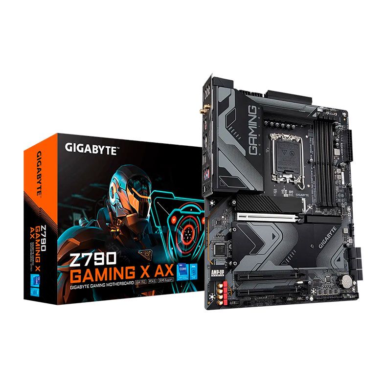 Placa Mae Gigabyte Z790 Gaming X AX, WiFi, DDR5, Socket LGA1700, ATX, Chipset Intel Z790, Z790-GAMINGX-AX