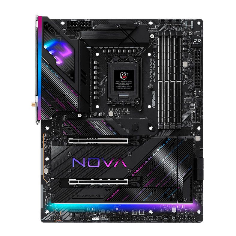 Placa Mae AsRock PG Z790 Nova Wifi, DDR5, LGA 1700, ATX, Chipset Intel Z790, Z790-NOVA-WIFI