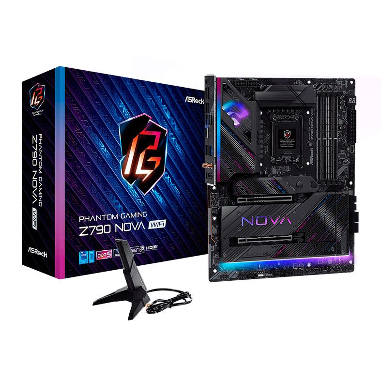 Placa Mae AsRock PG Z790 Nova Wifi, DDR5, LGA 1700, ATX, Chipset Intel Z790, Z790-NOVA-WIFI
