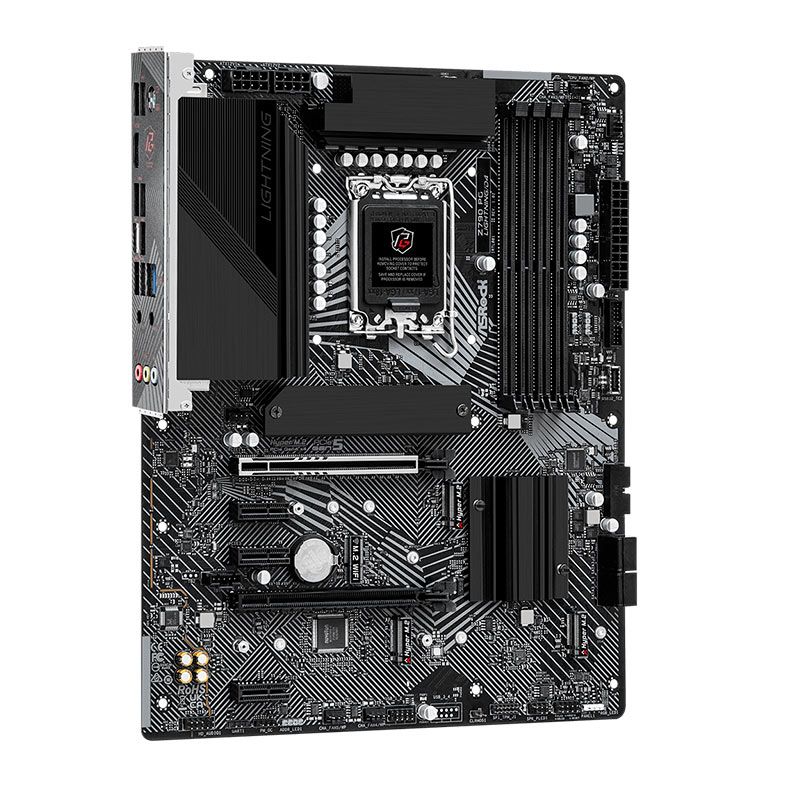 Placa Mae AsRock Z790 PG Lightning D4, DDR4, LGA 1700, ATX, Chipset Intel Z790, Z790-PG-LIGHTNING/D4