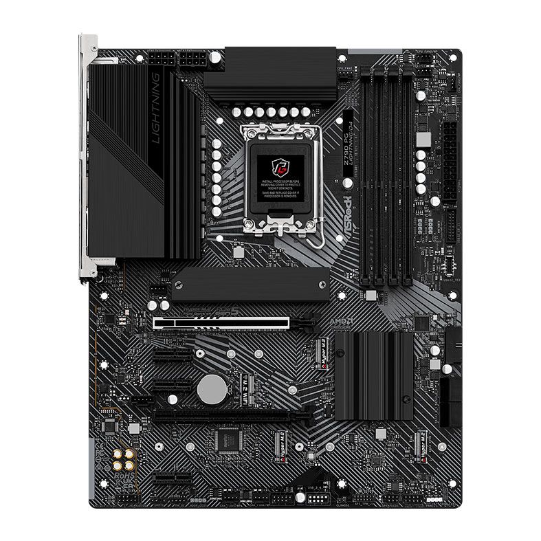Placa Mae AsRock Z790 PG Lightning D4, DDR4, LGA 1700, ATX, Chipset Intel Z790, Z790-PG-LIGHTNING/D4