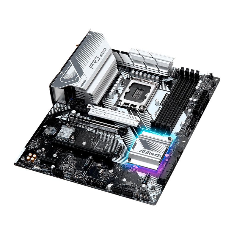 Placa Mae AsRock Z790 Pro RS Wifi, DDR5, LGA 1700, ATX, Chipset Intel Z790, Z790-PRO-RS-WIFI