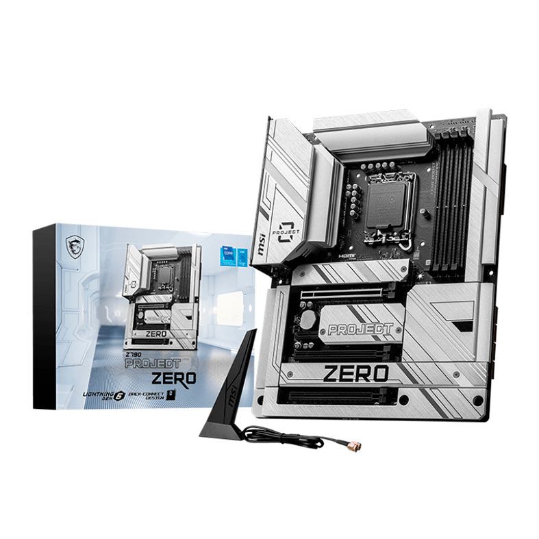Placa Mae MSI Z790 Project Zero, DDR5, Socket LGA 1700, ATX, Chipset Intel Z790, Z790-PROJECT-ZERO