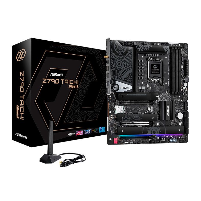 Placa Mae AsRock Z790 Taichi Lite, DDR5, LGA 1700, ATX, Chipset Intel Z790, Z790-TAICHI-LITE