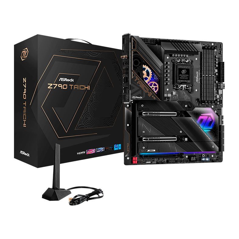 Placa Mae AsRock Z790 Taichi, DDR5, LGA 1700, E-ATX, Chipset Intel Z790, Z790-TAICHI
