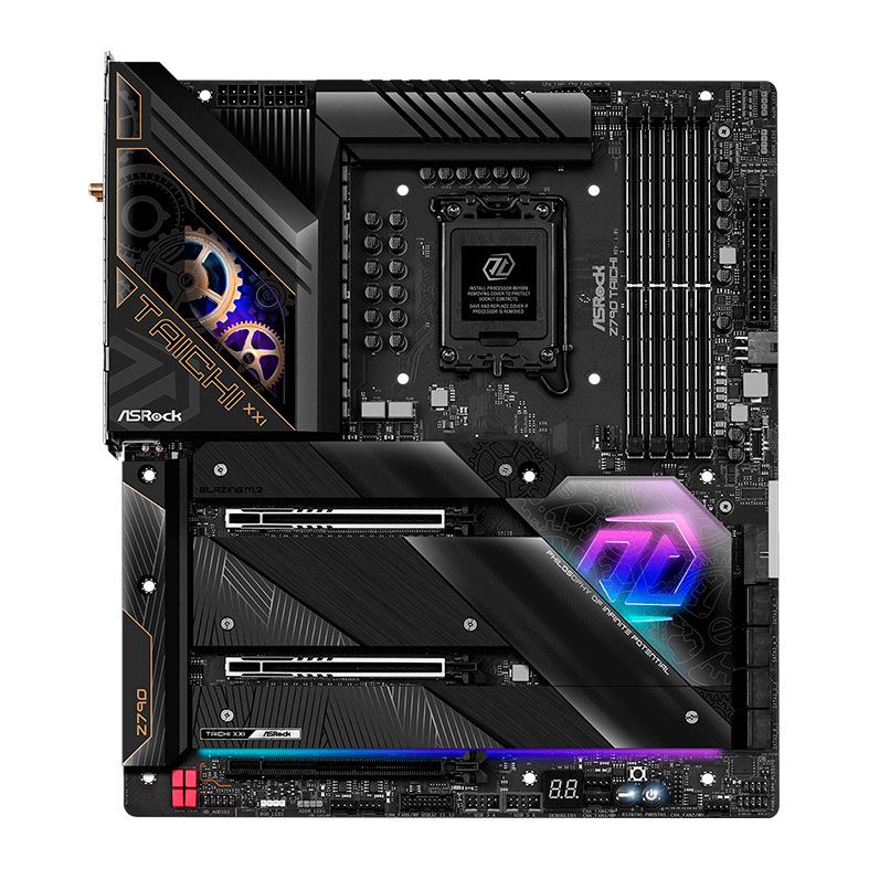 Placa Mae AsRock Z790 Taichi, DDR5, LGA 1700, E-ATX, Chipset Intel Z790, Z790-TAICHI