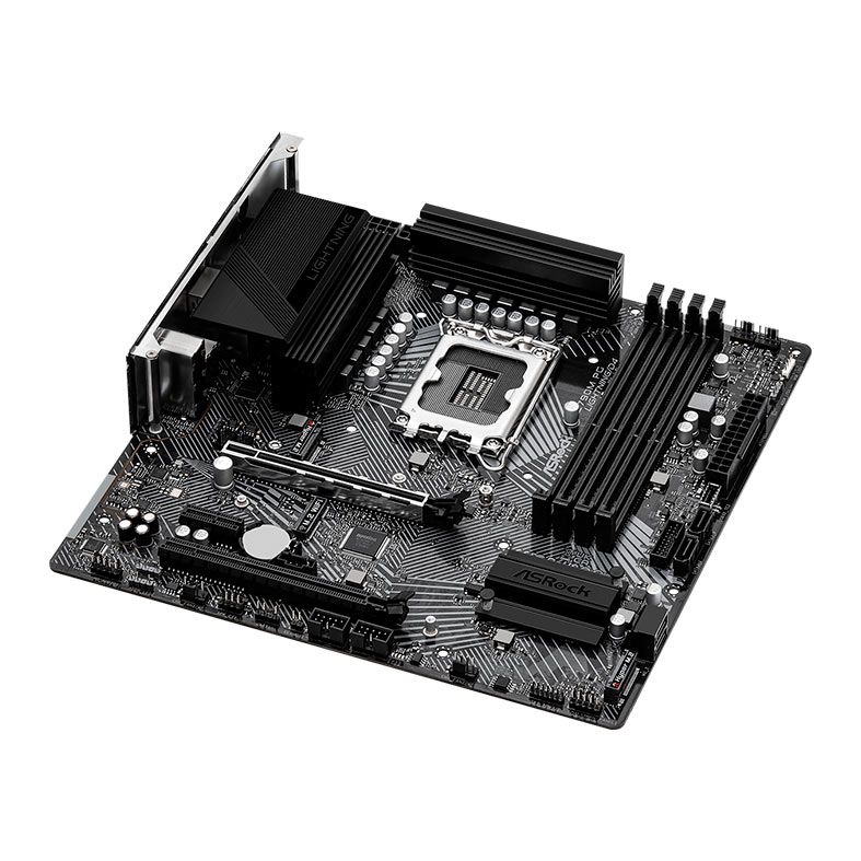 Placa Mae AsRock Z790M PG Lightning D4, DDR4, Socket LGA 1700, M-ATX, Chipset Intel Z790, Z790MPG-LIGHTNING