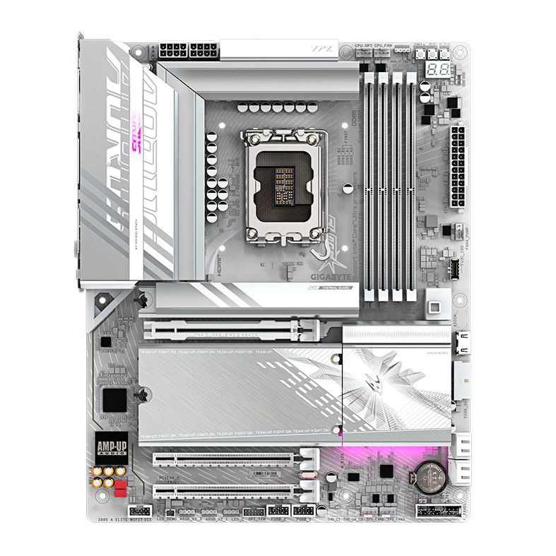 Placa Mae Gigabyte Z890 Aorus Elite WIFI 7 ICE, DDR5, LGA1851, ATX, Chipset Intel Z890, Z890-A-ELITE-WF7-ICE