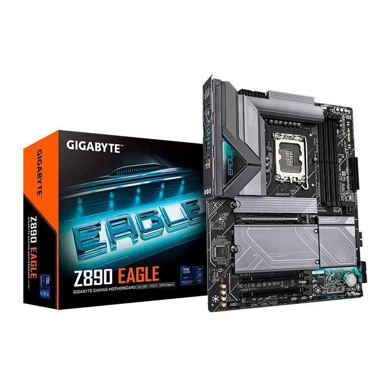 Placa Mae Gigabyte Z890 Eagle, DDR5, LGA1851, ATX, Chipset Intel Z890, Z890-EAGLE
