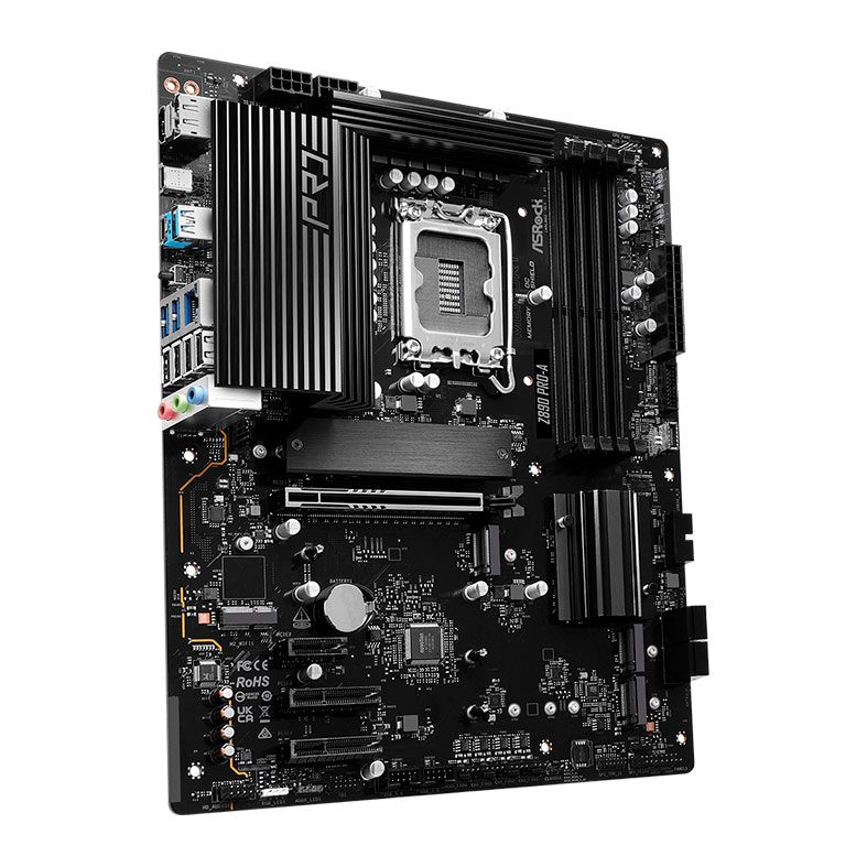 Placa Mae AsRock Z890 Pro-A, DDR5, LGA1851, ATX, Chipset Intel Z890, Z890-PRO-A