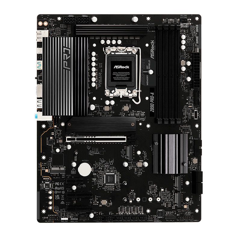Placa Mae AsRock Z890 Pro-A, DDR5, LGA1851, ATX, Chipset Intel Z890, Z890-PRO-A