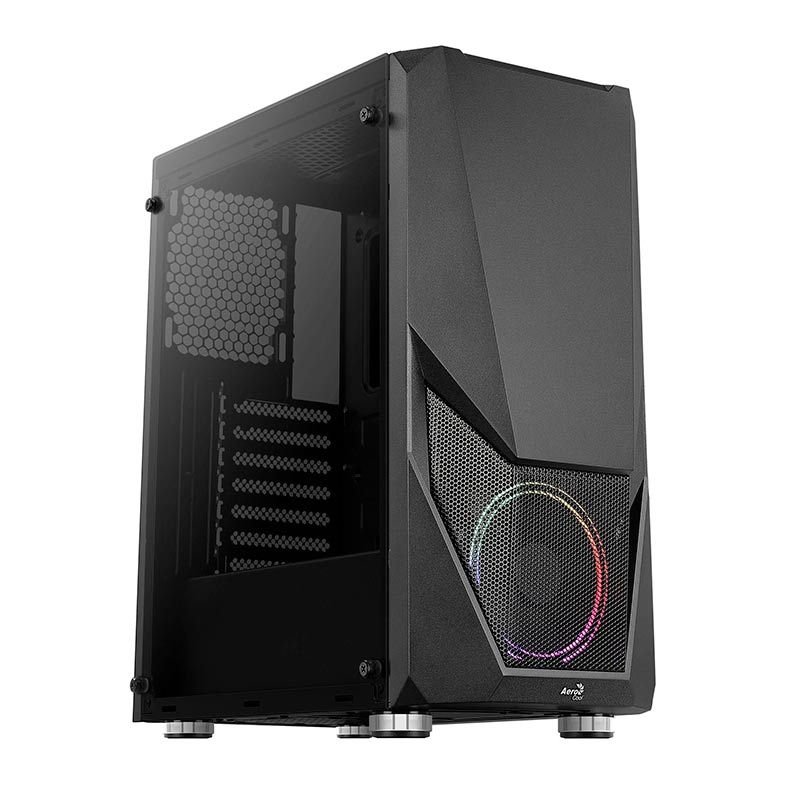 Gabinete AeroCool Zauron Saturn Vidro Temp Preto, ZAURON-SATURN-FRGB-G-BK-v1