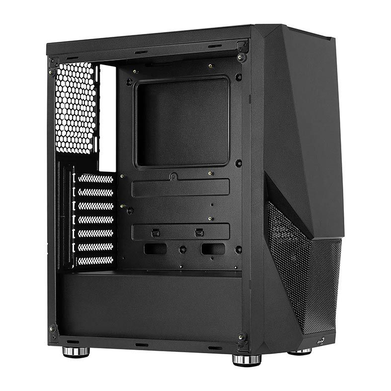 Gabinete AeroCool Zauron Saturn Vidro Temp Preto, ZAURON-SATURN-FRGB-G-BK-v1