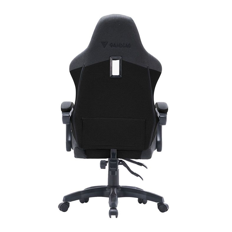 Cadeira Gamer Gamdias Zelus E3 Weave L B, Preto e Cinza, ZELUS-E3-WEAVE-LB
