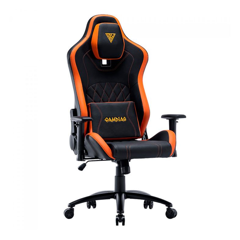 Cadeira Gamer Gamdias Zelus M3 L BO, Preto e Laranja, ZELUS-M3-L-BO
