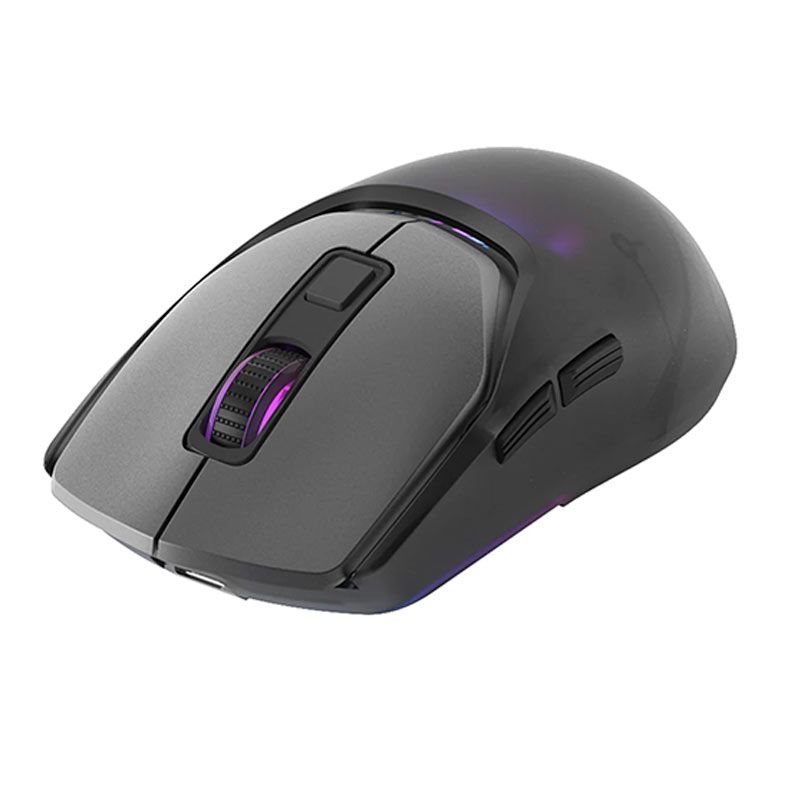 Mouse Gamer Marvo Z Fit Pro G1W, RGB, Wireless, 19000DPI, 7 Botoes, Cinza, ZFITPRO-G1W-GRAY