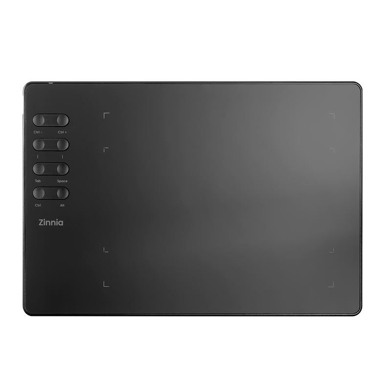 Mesa Digitalizadora Zinnia MT100 Pro, 5080LPI, Niveis de Pressao 16384, Preto, ZNC-ZNMT100-BL02