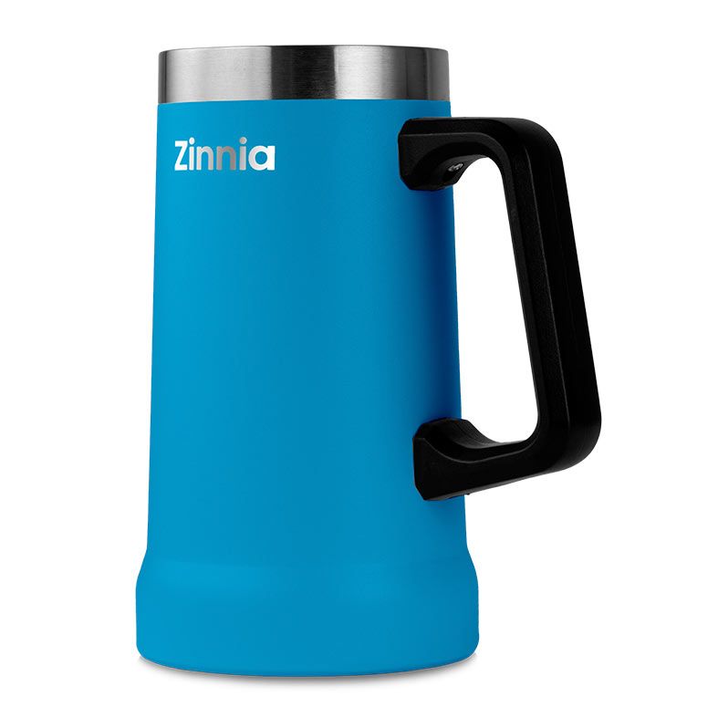 Caneca de Cerveja Zinnia ZR110, 710ml, Azul, ZNC-ZR110-BU01