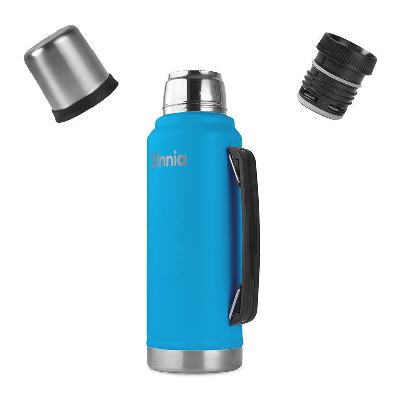 Garrafa Termica Zinnia ZR140, 1L, Azul, ZNC-ZR140-BU01