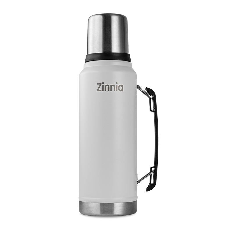 Garrafa Termica Zinnia ZR140, 1L, Branco, ZNC-ZR140-WH01