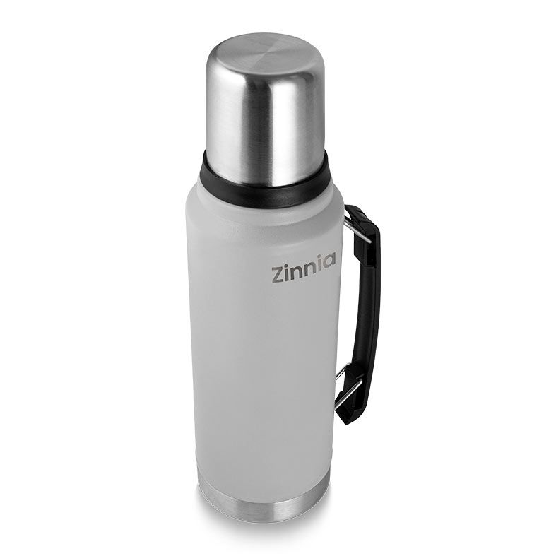 Garrafa Termica Zinnia ZR140, 1L, Branco, ZNC-ZR140-WH01