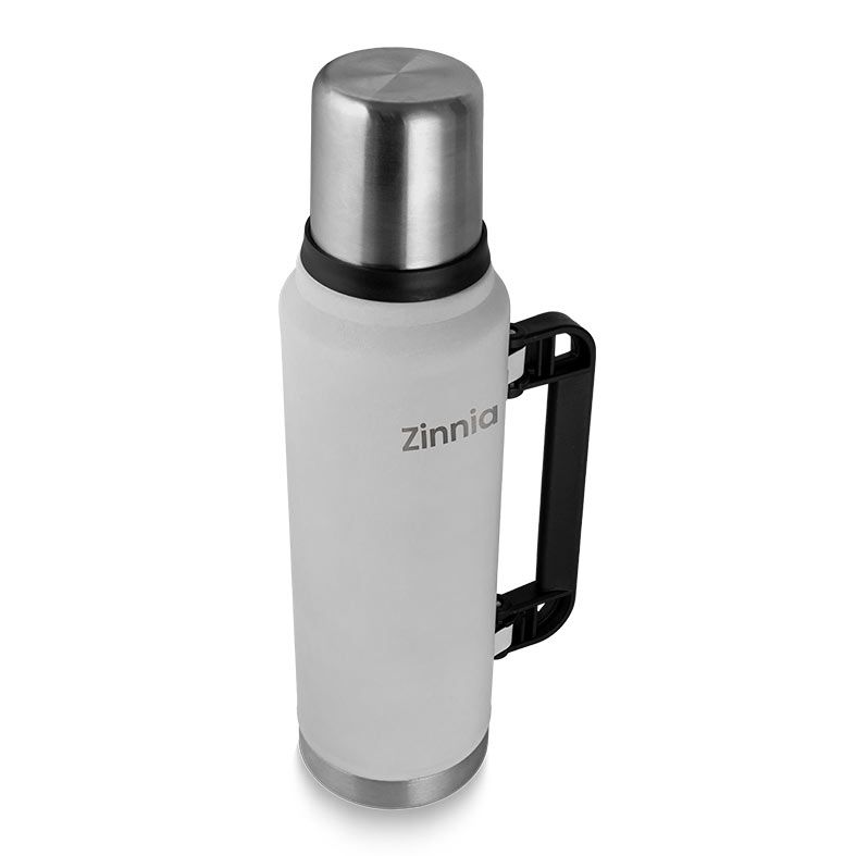Garrafa Termica Zinnia ZR150, 1,3L, Branco, ZNC-ZR150-WH01