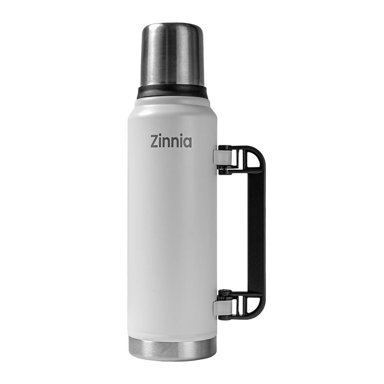 Garrafa Termica Zinnia ZR150, 1,3L, Branco, ZNC-ZR150-WH01