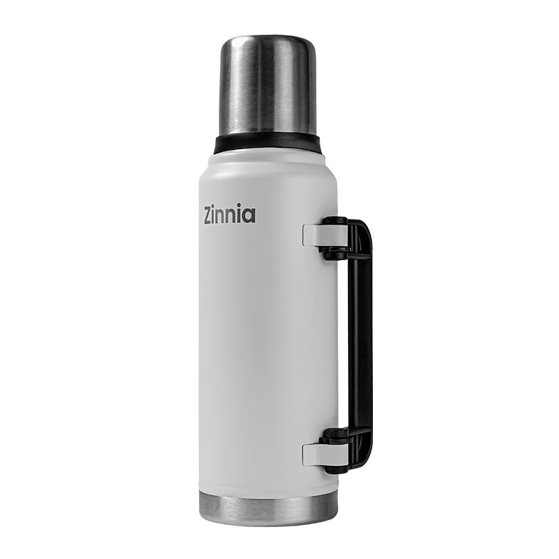 Garrafa Termica Zinnia ZR150, 1,3L, Branco, ZNC-ZR150-WH01