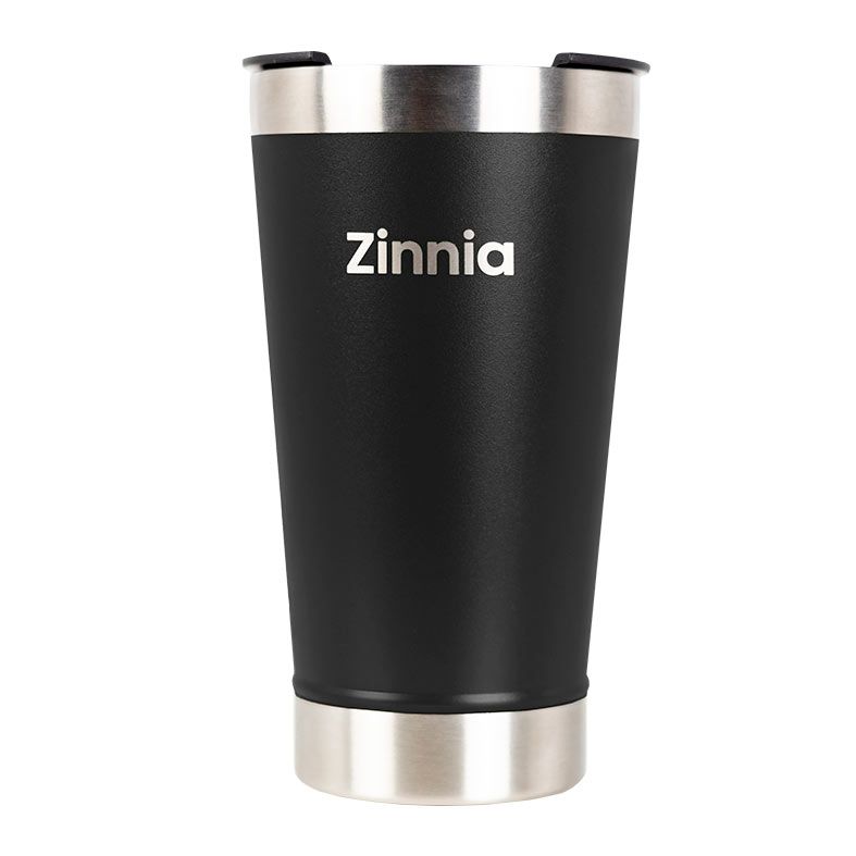 Copo Termico Zinnia ZH100, 473ml, Preto, ZNC-ZZH100-BL01
