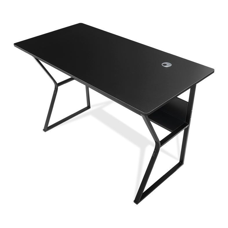 Mesa Para Escritorio Zinnia Aurea G140, 140cm, Preto, ZNO-ARG14-BL03