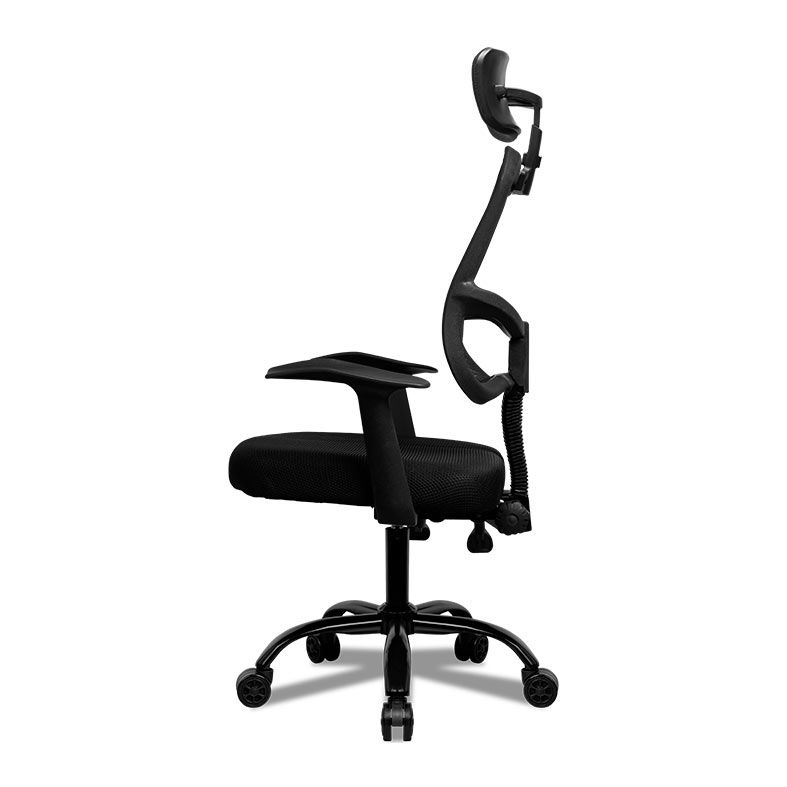 Cadeira Office Zinnia Aster, Preto, ZNO-ATR-BK