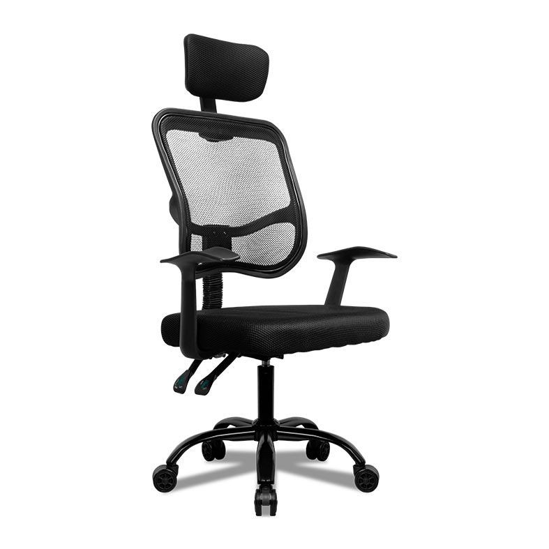 Cadeira Office Zinnia Aster, Preto, ZNO-ATR-BK