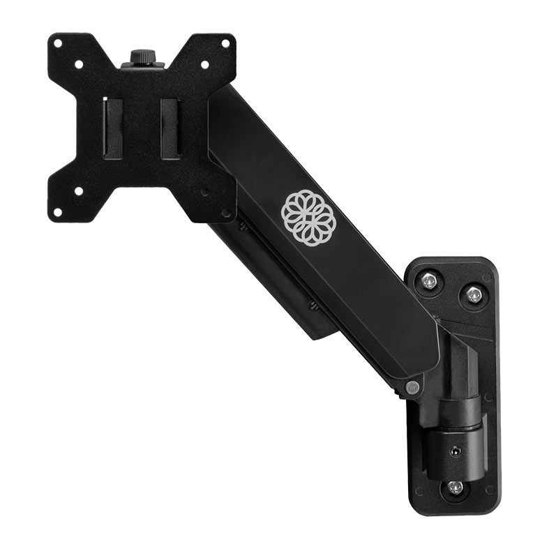 Suporte Articulado de Parede Para Monitor Zinnia Fortress 100, Pistao a Gas, 17 Pol. A 32 Pol., Preto, ZNO-FTRS100-BK01