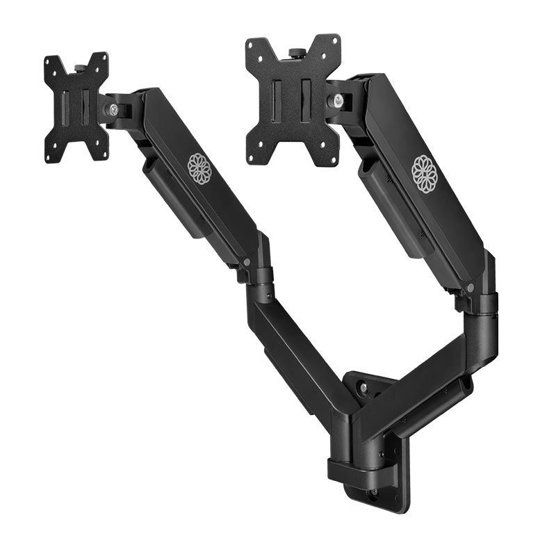 Suporte Articulado de Parede Para Monitor Zinnia Fortress 200, Pistao a Gas, 17 Pol. A 32 Pol., Preto, ZNO-FTRS200-BK01