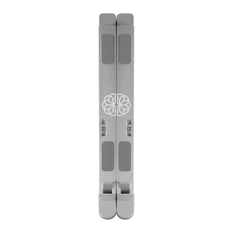 Base Para Notebook e Tablet Zinnia Galatsi, Ate 17 Pol, Liga de Aluminio, Prata, ZNO-GTSIS-AL01