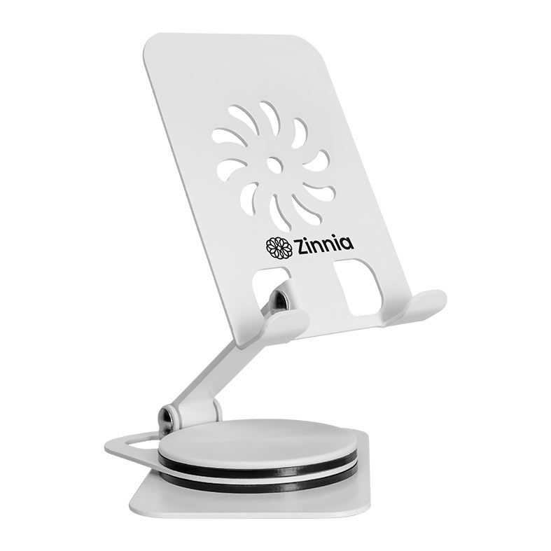 Suporte Para Celular Zinnia Lirio, Branco, ZNO-LRO-AL01
