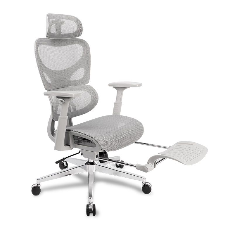 Cadeira Office Zinnia Montreal SL, Cinza, ZNO-MNTSL-BL03 | Pichau