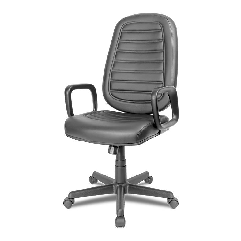 Cadeira Office Zinnia Oslo, Preto, ZNO-OSL-BK