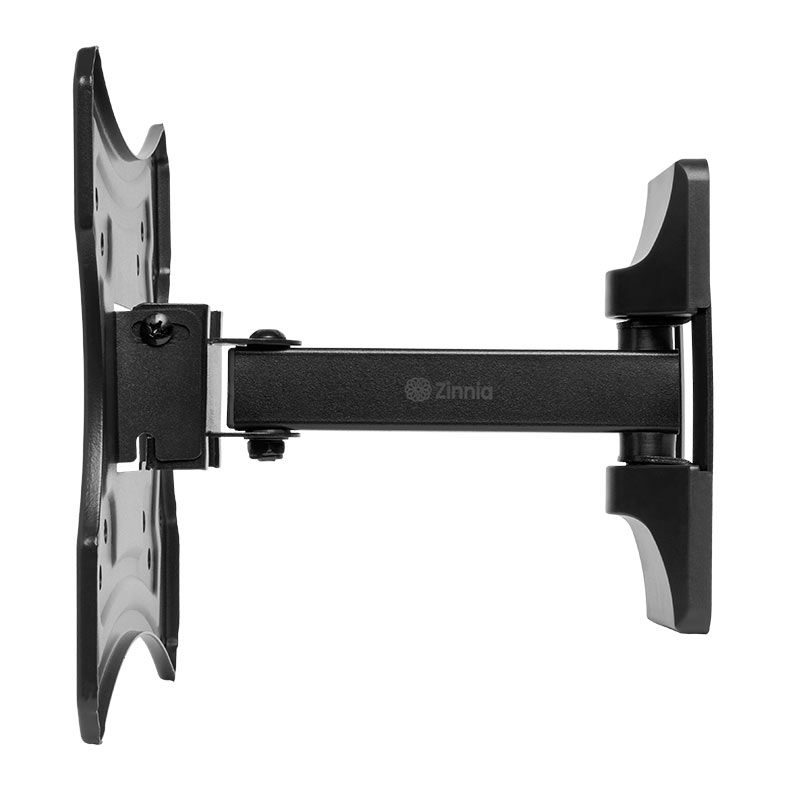 Suporte Articulado Para TV Zinnia Rubra, 14 Pol. a 43 Pol., Preto, ZNO-RBRA-BL01
